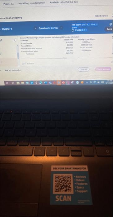 Points 121 Submitting an external tool Available after Oct 3 at 1am