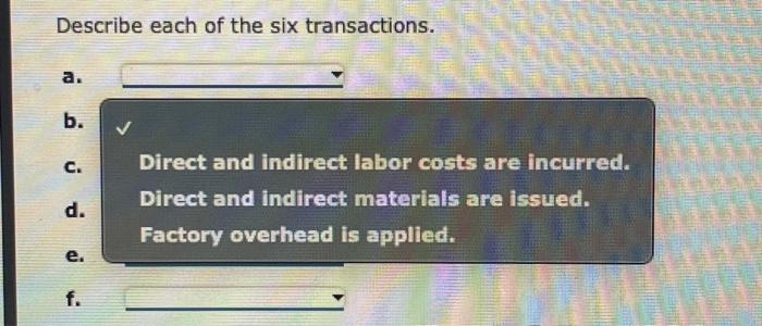 Wages Payable (b) Factory Overhead (a) 32 (b) 30 (c) (f) 30