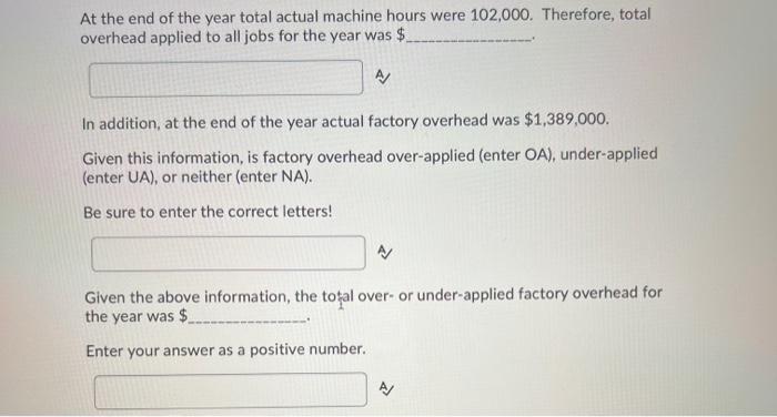 their overhead allocation rate. The following information is available at the beginning