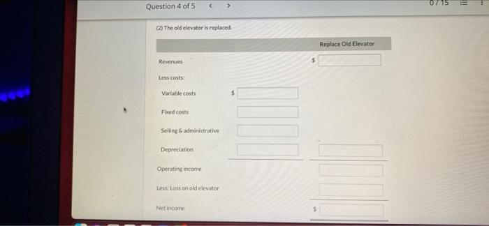 exhibition where he watched a computerized elevator demonstrated. He was impressed with