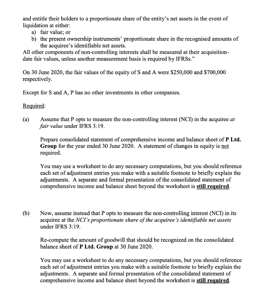 stake in S Ltd. for $160,000 and a 5% equity stake in