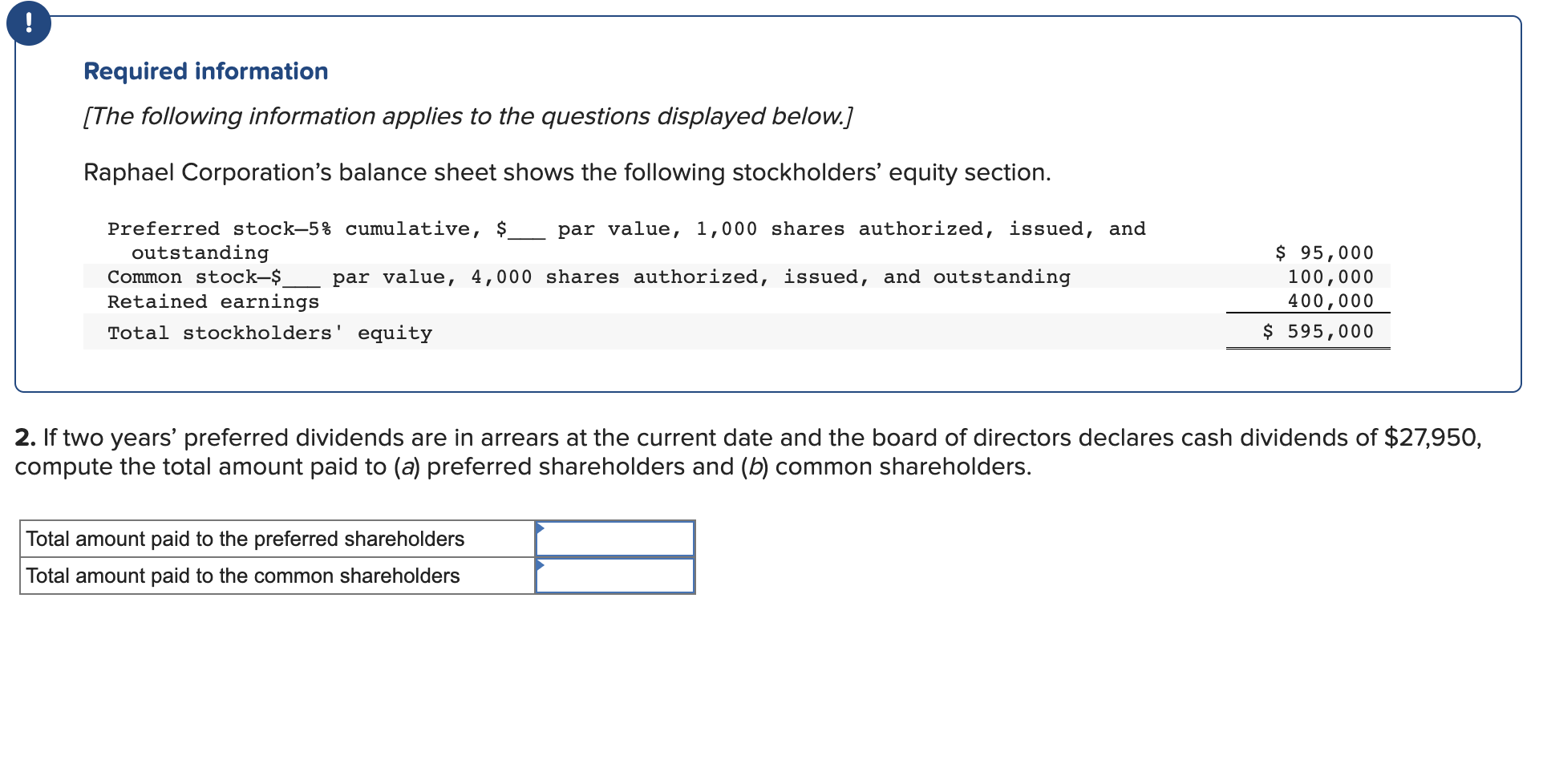 35,000 shares issued and outstanding Paid-in capital in excess of par value,