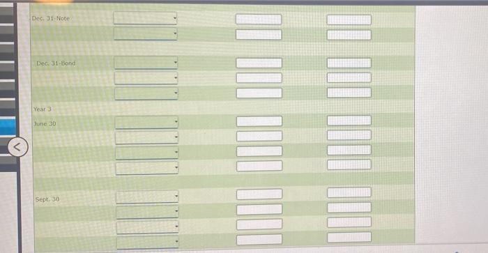 1, Year 1, at a market (effective) rate of 9%, receiving cash