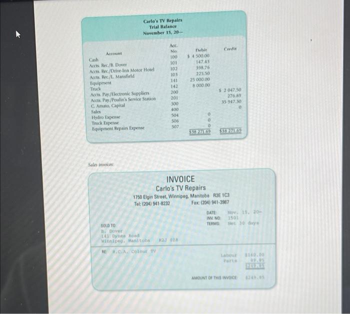 required forms are in the Study Guide and Working Papers. If completed