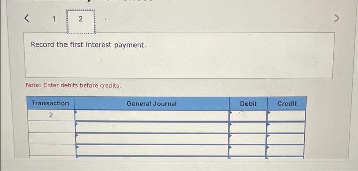 Issue date: (2) (3) (4) (5) Cash Paid Decrease in for Interest