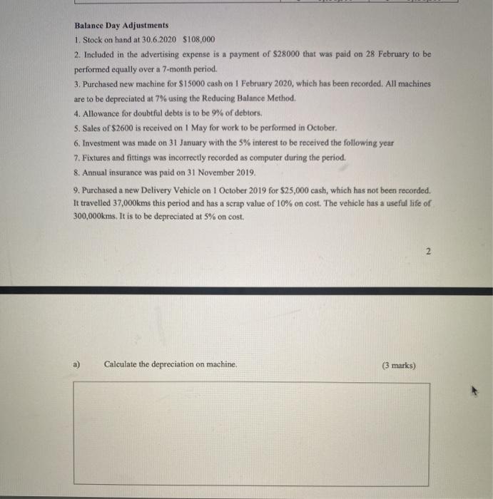 the proprietor of The Farm Shop. He provides the following Trial Balance