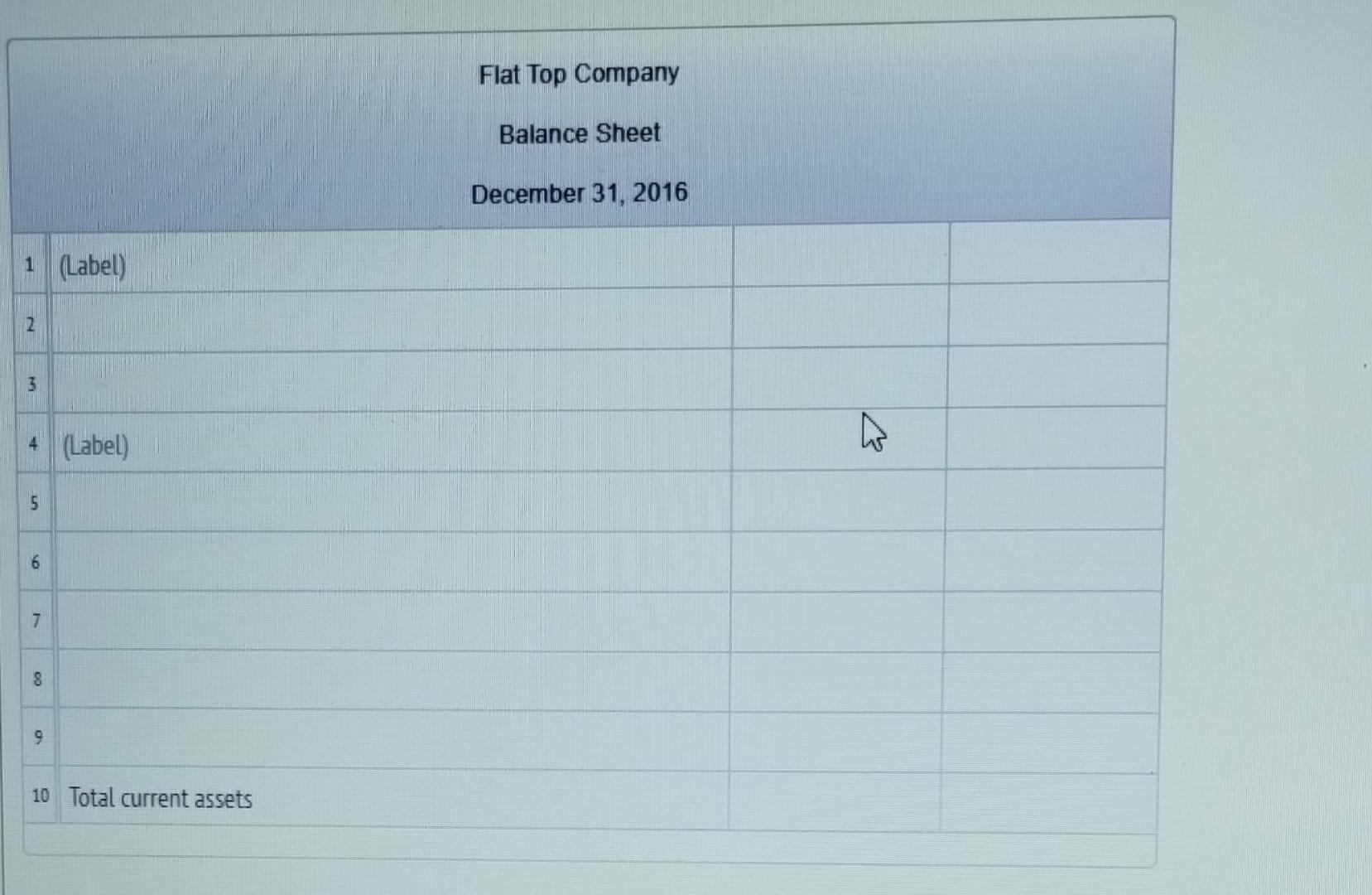 are as follows: Finished goods inventory $41,750 Prepaid insurance 27,250 Accounts receivable