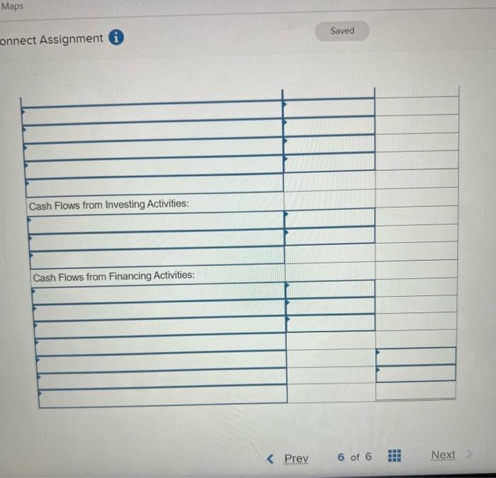 completed comparative balance sheets and income statement are summarized: Balance Sheet at