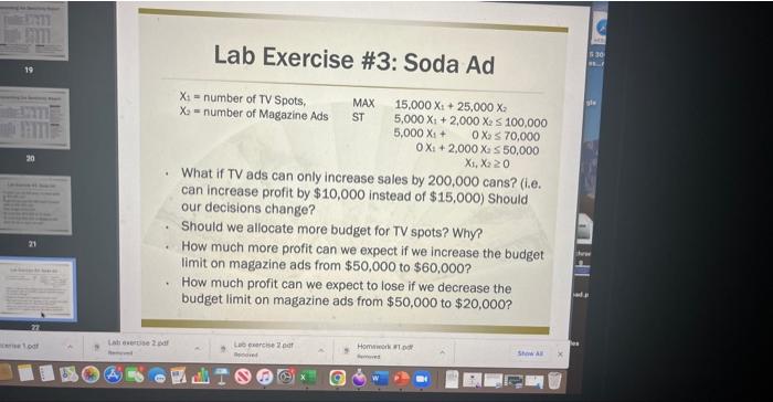 by 500,000 cans Total budget: $100,000 No more than $70,000 on TV