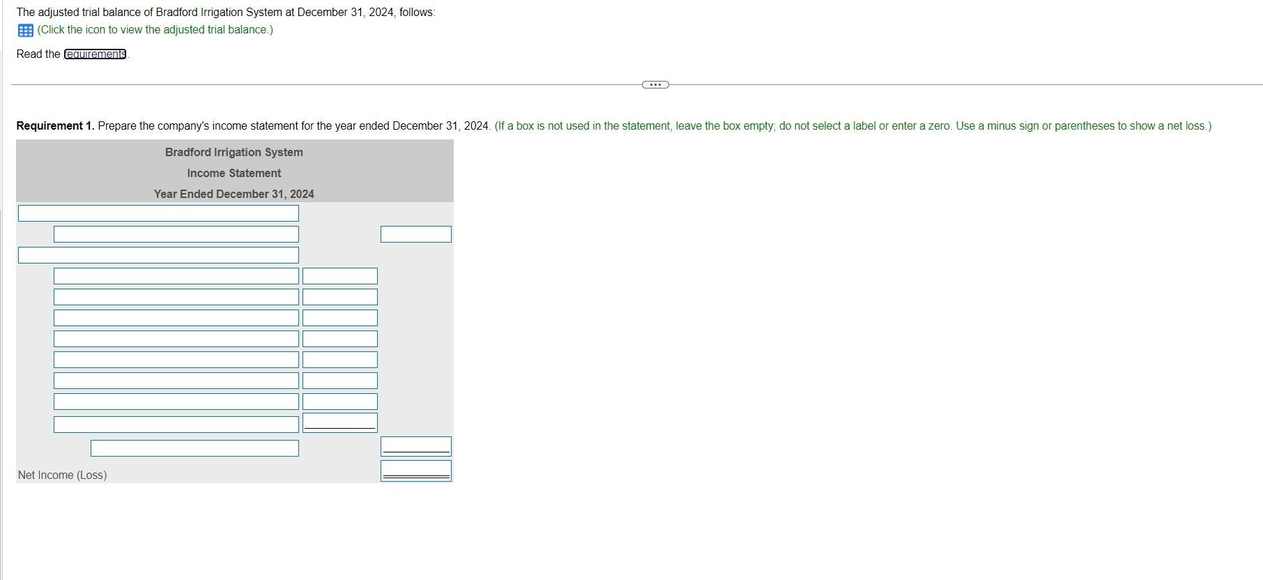 46,400 Prepaid Insurance 5,300 Building 55,600 Accumulated Depreciation-Building 24,300 Equipment 29,000 Accumulated