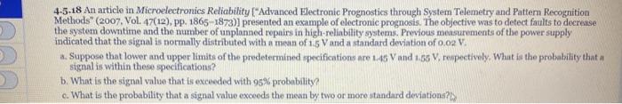 4.5.18 An article in Microelectronics Reliability ("Advanced Electronic Prognostics through System Telemetry