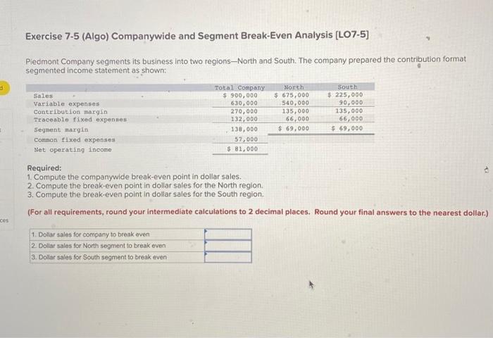 Selected data for the company's operations last year follow: Units in beginning