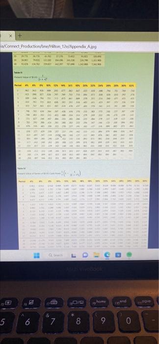 Bank is considering an investment in automatic teller machines. The machines. would