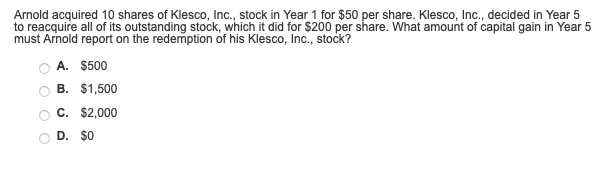 Recognized regardless of property distributed. B. Characterized as if from the sale