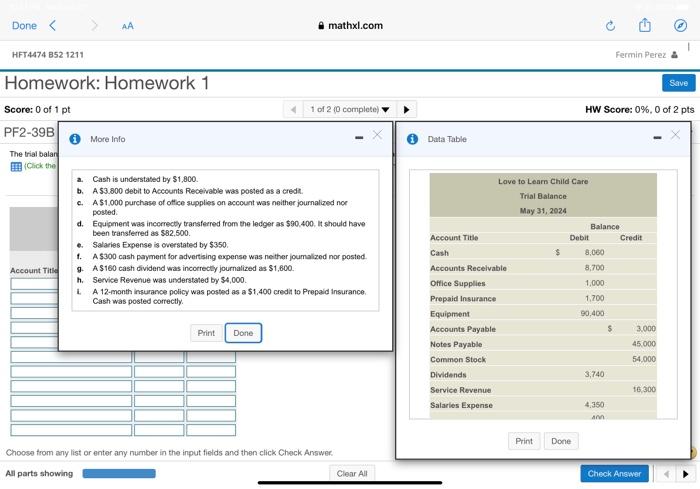 May 31, 2024 y31, 2024. Journal entries are not requ Balance Account