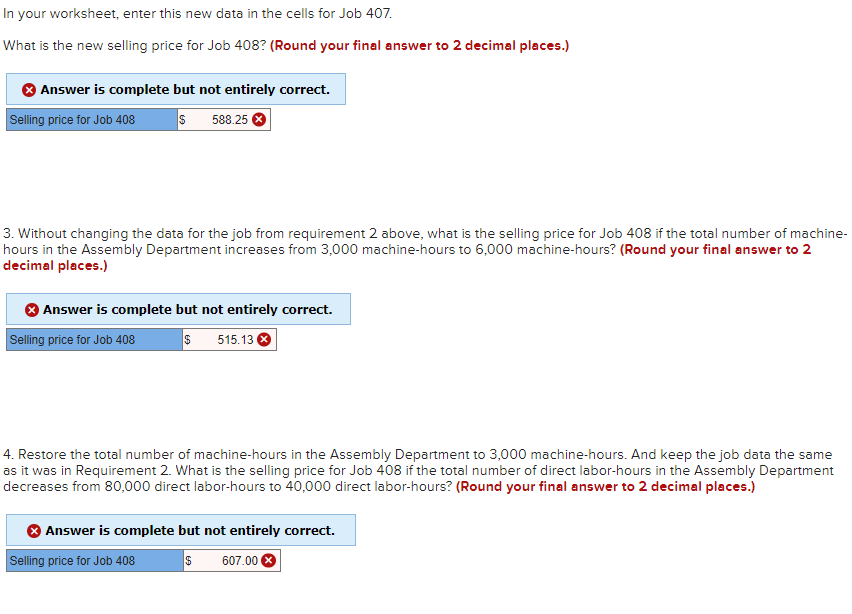 Department Overhead Cost (Y): = $390,000+ ($2.00 per MH 60,000 MHs) =