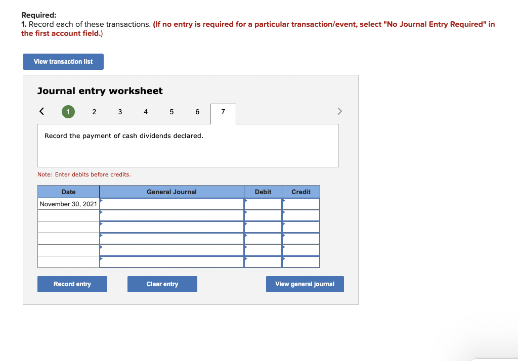 transactions affect stockholders' equity during 2021, National League's first year of operations: