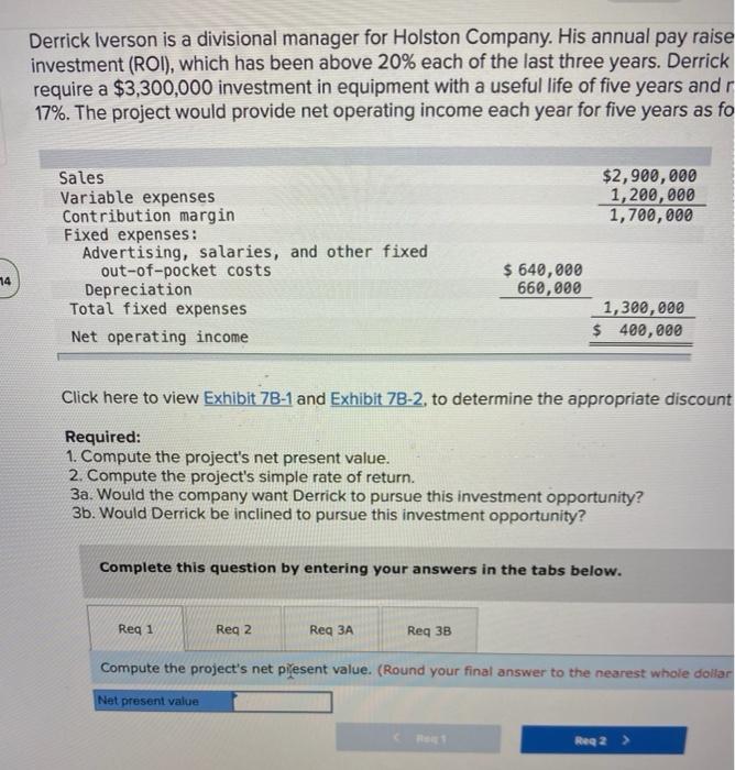 annual pay raises are largely determined by his division's return on investment