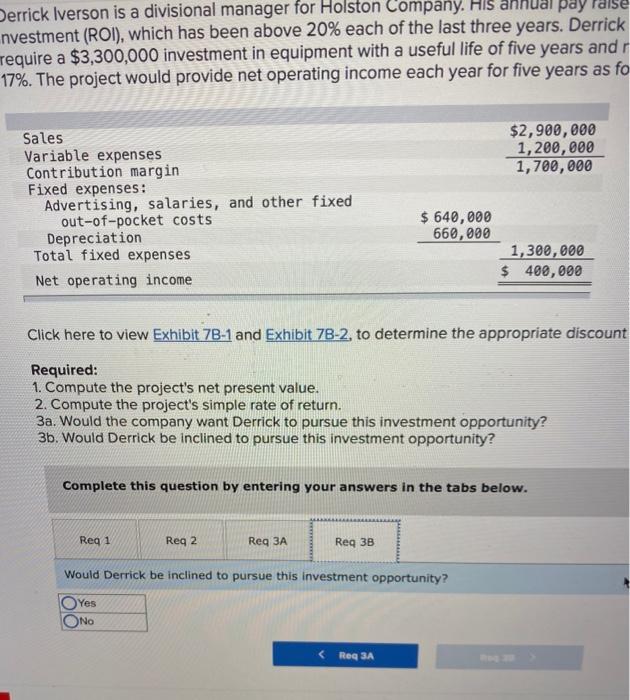 investment in equipment with a useful life of five years and no