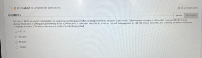 organization co acquires sound equipment for concert performance at a cost of