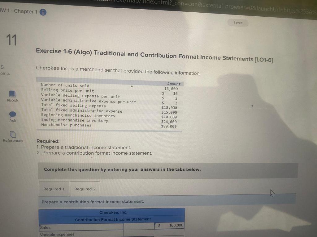 W1- Chapter 1 i 11 p/in dex.html?_con=con&extemal browser-08daunchUrl=https%253A% Saved Exercise 1-6 (Algo)