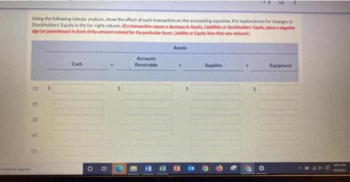 delivery trucks for $63,000 cash 4. Received $18,000 from customers for services