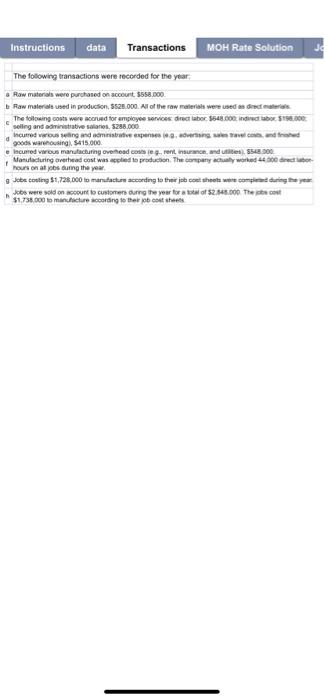 Excel Boyd Corporation is a manufacturer that uses job-order costing. On January