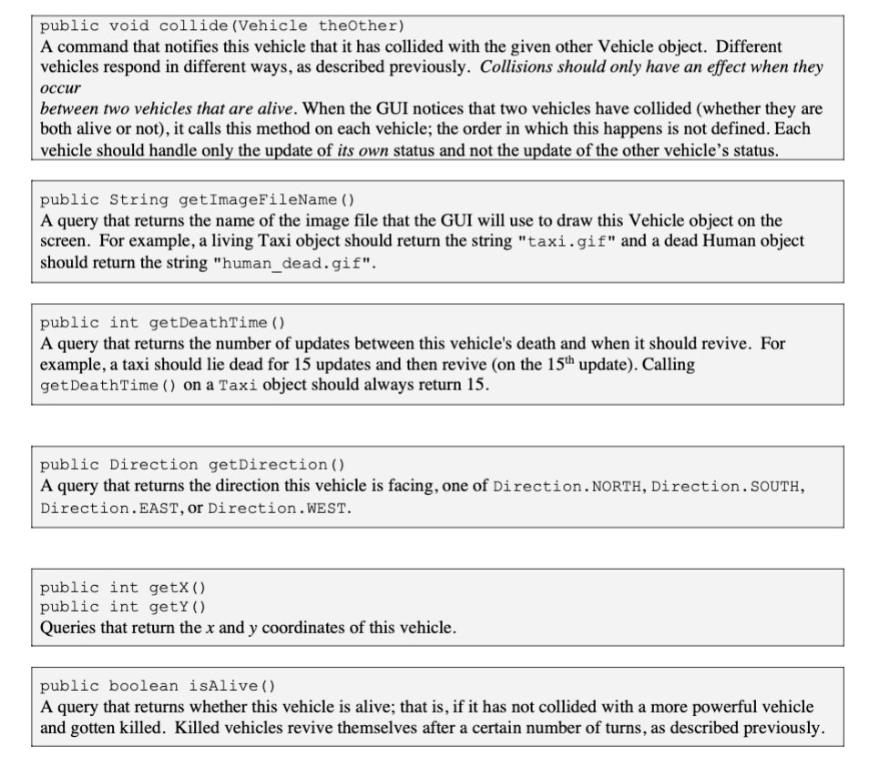 starter code for the project includes a complete and correct graphical user