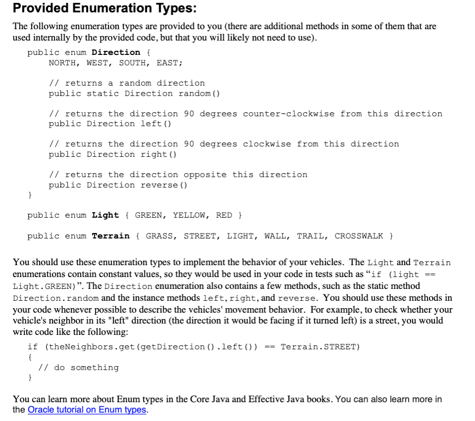 The GUI loads the city map and vehicle starting positions from the