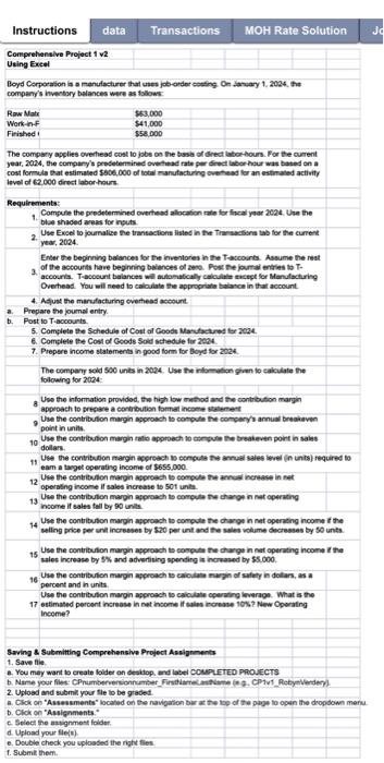 62.000 direct labor-hours Requirements: 1. 2. 3 Compute the predetermined overhead allocation