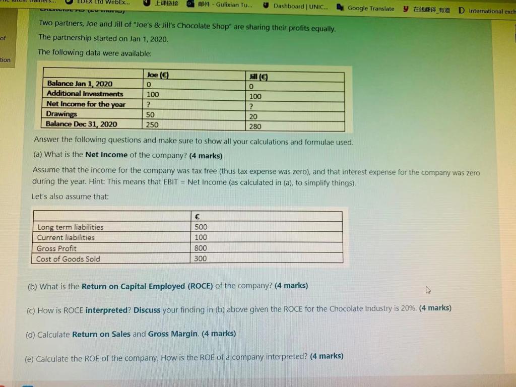Ltd WebEx... B44 Gulixian Tu... Dashboard | UNIC... Google Translate 9 D