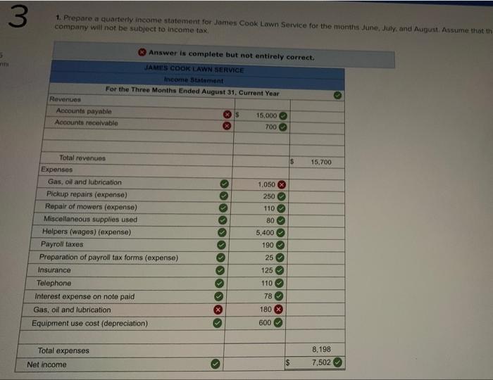 Cook needed to earn sufficient money for the coming academic year. Unable