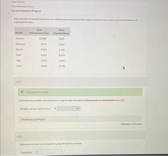 View Policies Show Attempt History Current Attempt in Progress The controller of