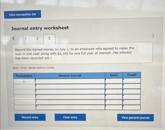 transaction/event, select "No Journal Entry Required" in the first account field.) a.