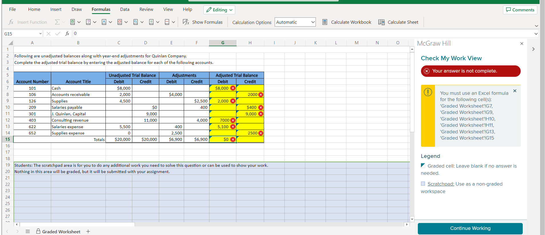 File Home Insert Draw Formulas Data Review View Help fx Insert Function