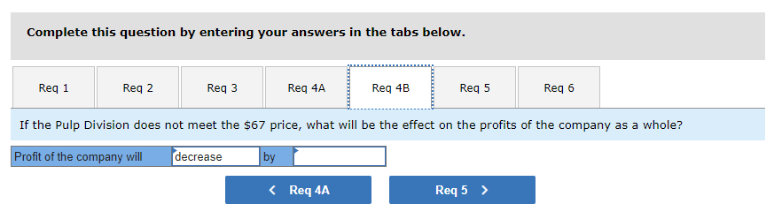 of acceptable transfer prices (if any) between the two divisions? Are the