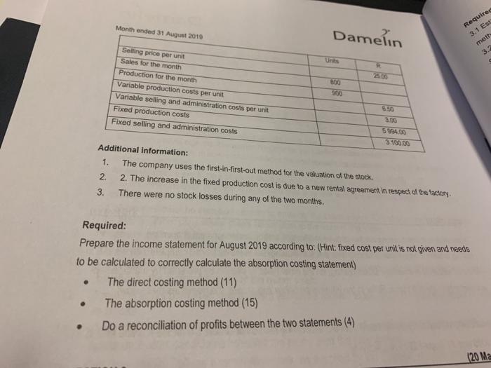 management accounting. Absorption costing is seen to be preferable to long term