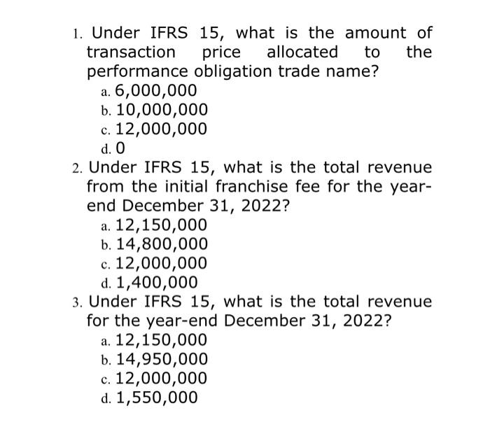 to franchisee for the operation of selling automobile parts. Entity A also