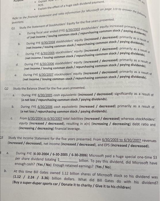 03 22 4 a. b. Explain Explain the effect of a huge