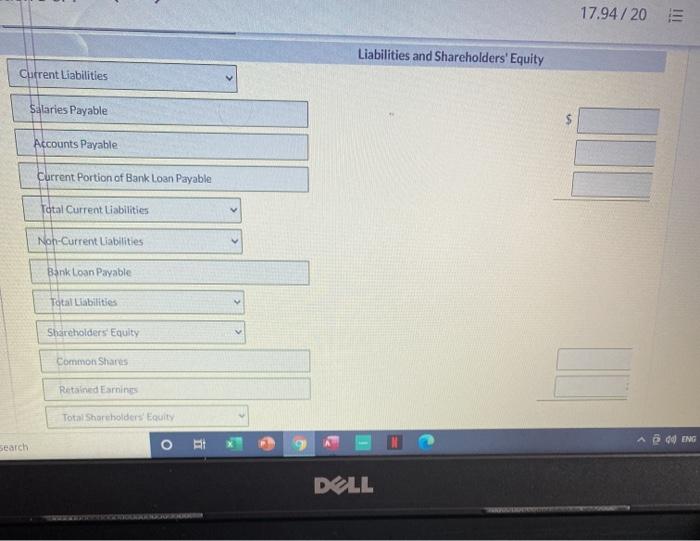 shares 36,200 Dividends declared 4,000 Service revenue 212.900 Prepaid insurance Repairs and