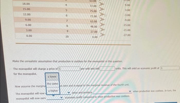 0.00 27.00 27.00 I 27.00 21.00 24.00 2 48.00 15.00 21.00 3