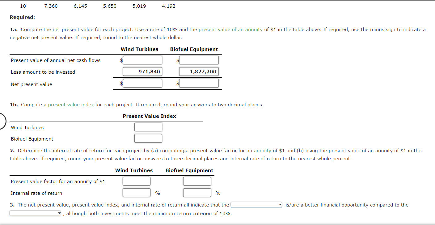 a Service Company The management of Advanced Alternative Power Inc. is considering