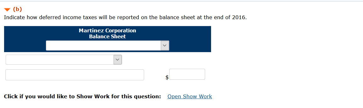 tax basis of the assets and liabilities of Martinez Corporation at the