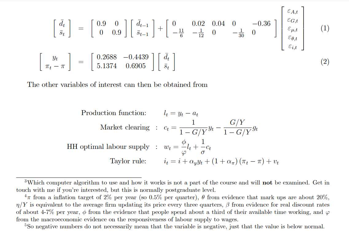 quarterly real interest rate minus trend actual quarterly real interest rate actual