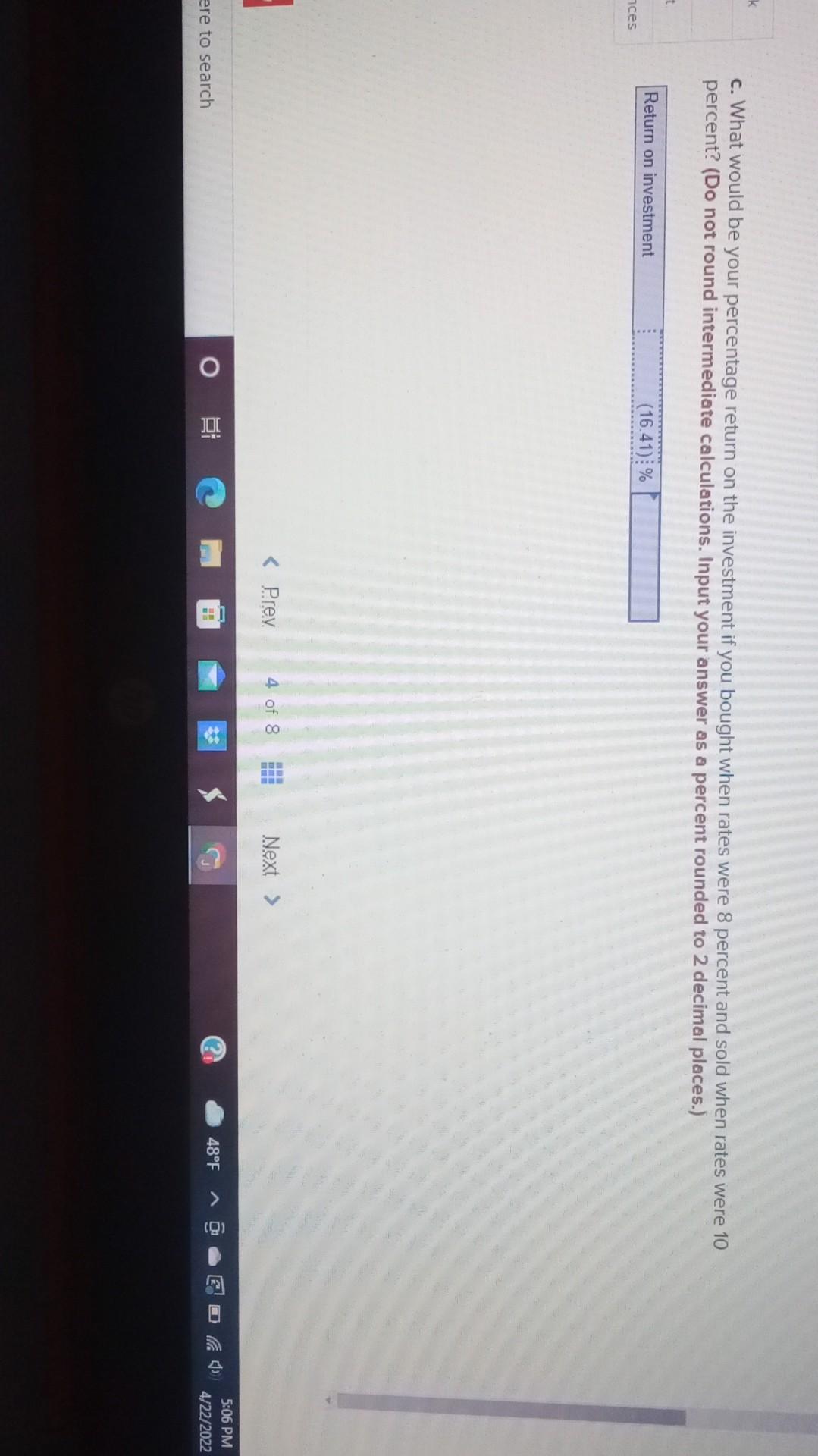 percent interest for 28 years. Assume interest rates in the market (yield