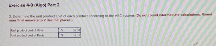 following information applies to the questions displayed below.] Performance Products Corporation makes