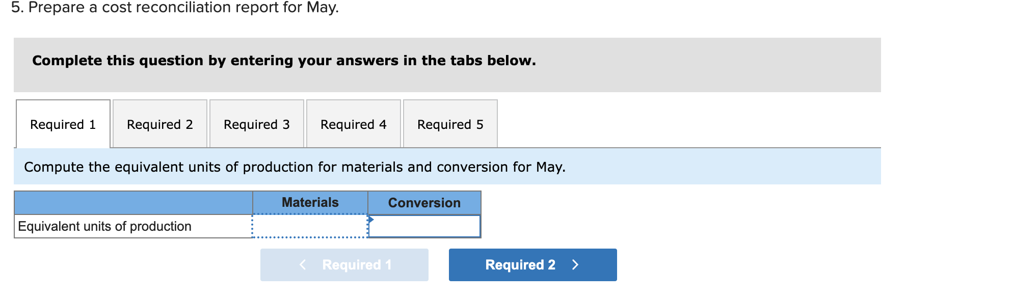 It manufactures a caulking compound that goes through three processing stages prior