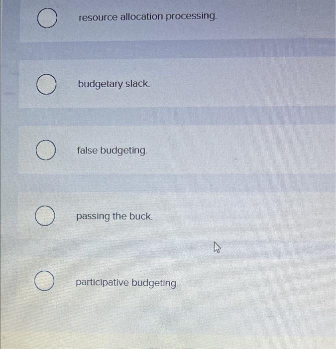 and a realistic estimate of the revenue or cost, is called: Multiple