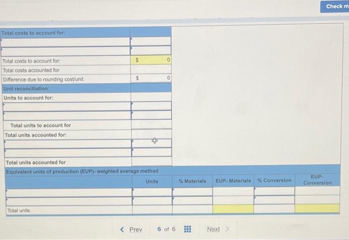 LO C2, C3, P4 Fast Co. produces its product through two processing