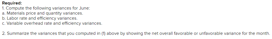 manufactures a plastic swimming pool at its Westwood Plant. The plant has